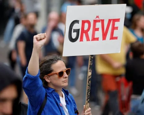 France Bracing for Major Strike Day During Worsening Political Turmoil